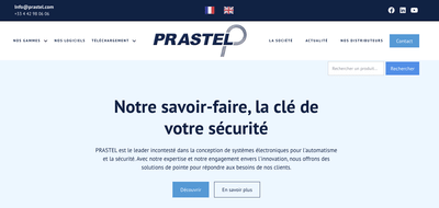 Community management pour prastel secteur électronique - Community management