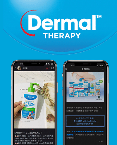 Digital Marketing Strategy for Dermal Therapy - Publicité