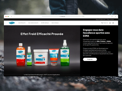 Refonte e-commerce | Eona | Shopify - Website Creation
