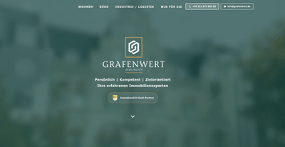 Grafenwert Immobilien GmbH - Webanwendung