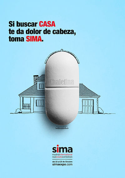 SIMA -Salón inmobiliario de Madrid - Textgestaltung