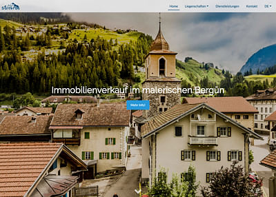 Salteras AG - Bergün - Création de site internet