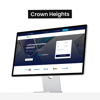Création de site internet - Crown Heights - Webseitengestaltung