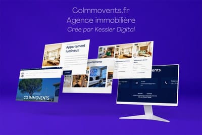 Création d'un site Internet pour une agence immobilière - Création de site internet
