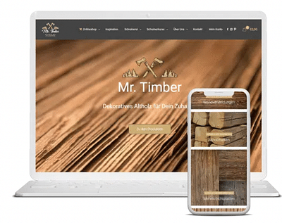 E-commerce Mr.Timber - E-commerce