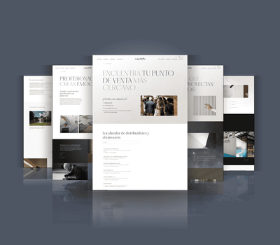 Transformación digital y posicionamiento. Marca líder para el baño. - Website Creatie
