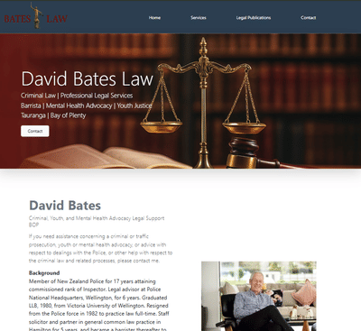 Bates Law - Creación de Sitios Web