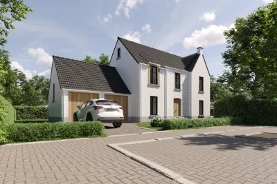 Landelijke villa in Kermt - 3D