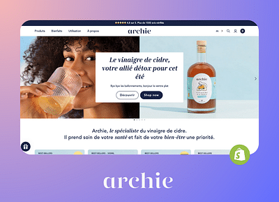 Interventions Site Web - Archie - Création de site internet