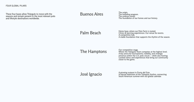Una marca de polo como plataforma de lujo - Branding & Positioning
