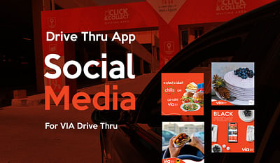Social Media For VIA Drive Thru - Réseaux sociaux