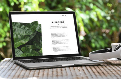 Greenery - Création de site internet