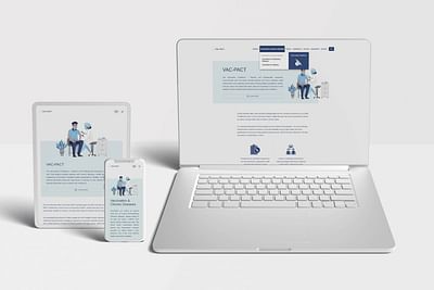 VAC-PACT Website - Ergonomy (UX/UI)