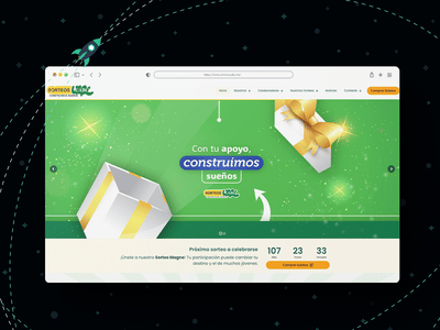Página web Tijuana: Sorteos UABC - Création de site internet