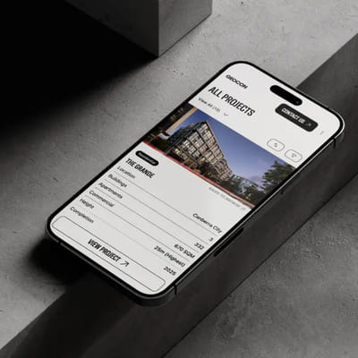 A new website for Australia’s fastest-growing property developer  - Webseitengestaltung