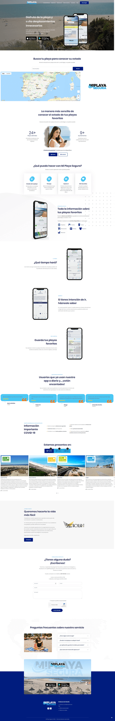App móvil y Web - Creación de Sitios Web