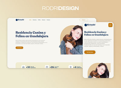 Diseño Web | Centro Canino Rivendel - Stratégie digitale
