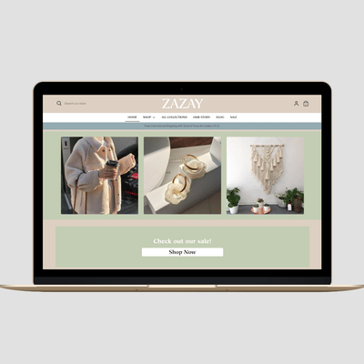 Zazay Webshop Design - Online Advertising