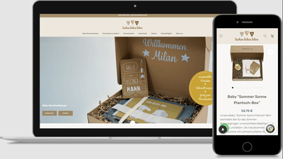 Shopify Online Store mit individual Artikel - Creación de Sitios Web