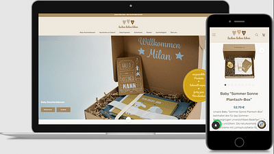 Shopify online store mit individual Artikel - Creación de Sitios Web