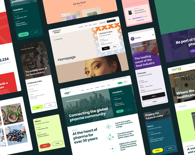 Informa Markets: Transforming digital event experience at scale - Webseitengestaltung