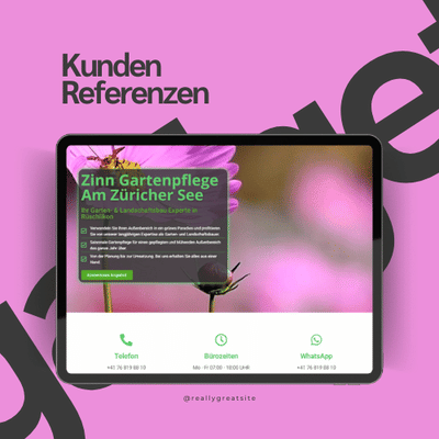 Website Erstellung mittels WordPress - Webseitengestaltung