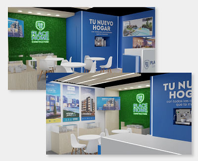 Diseño de Stand | Place and Home - 3D