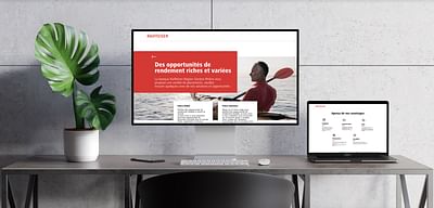 Campagne digitale et landing page pour une banque - Digital Strategy