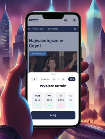 Video e-visit system for the City of Gdynia (public sector) - Développement de Logiciel