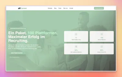 allCareer Website - Website Creation