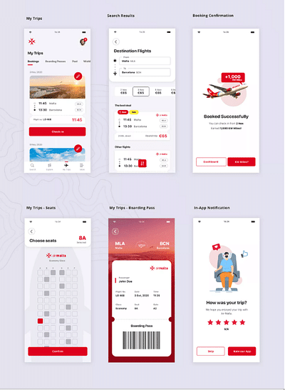 Air Malta - E-commerce