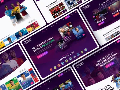 Marketplace NFT - UX Web3 & UI multilingue - Création de site internet