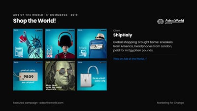 ShipHaly: "Shop the World!" (Ads of the World) - Advertising