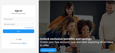 Ecommerce website - Webanwendung