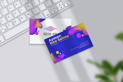 Business Card For Music Agency - Print
