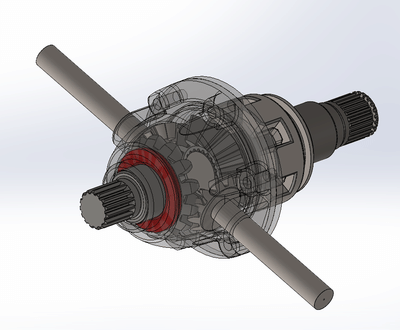Gearbox design - 3D