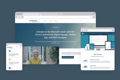 entergon Website - Webseitengestaltung