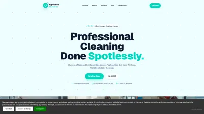 SP Cleaning — Corporate WordPress Website & Local SEO - Création de site internet