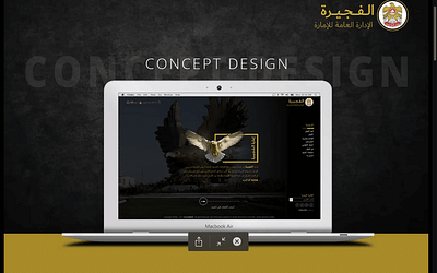 Al Fujairah - Design Concept - Website Creation
