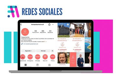 TIEMPO DE ARTE REDES SOCIALES - Social Media