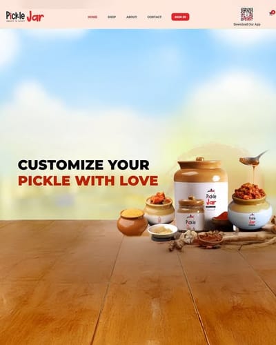 Website Design Pickle and Jar - Digital Strategy