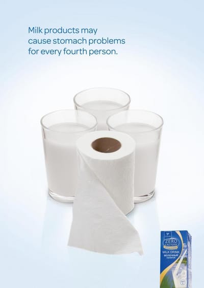 ZERO LACTOSE - Advertising