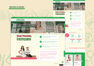 WRITERS AT WORK - Website Creation