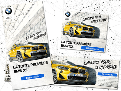 Campagne digitale performance pour BMW / SMEIA - Design & graphisme