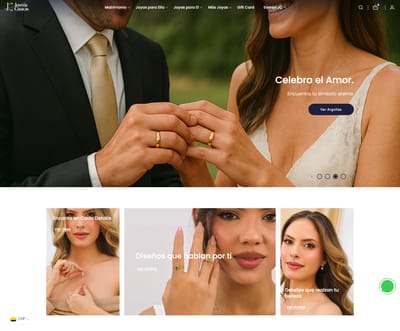Joyería Caracas - Automatizaciones, pauta y marketing digital - Website Creatie