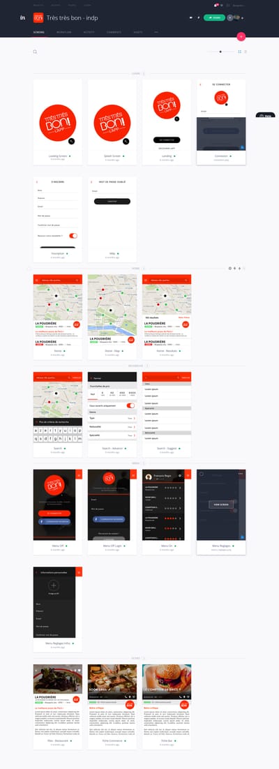 APP PARIS PREMIERE / TRES TRES BON - Application mobile