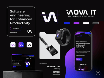 Full Visual Identity for Inova IT - Branding y posicionamiento de marca