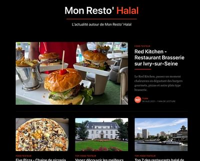 Mon Resto' Halal - Blog