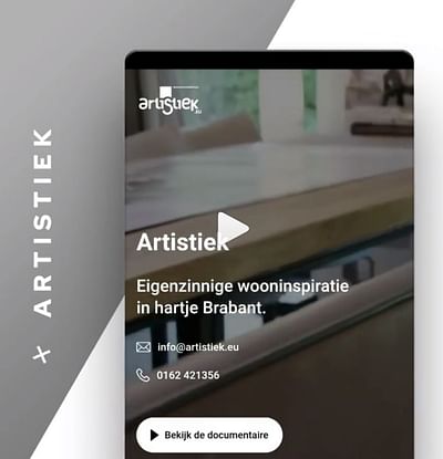 Artistiek | Website - Creazione di siti web