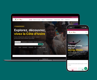 Visitez Côte d'Ivoire - Creación de Sitios Web